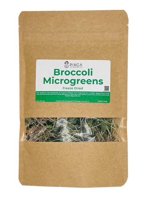Freeze Dried Broccoli Microgreens - Pixca Greens