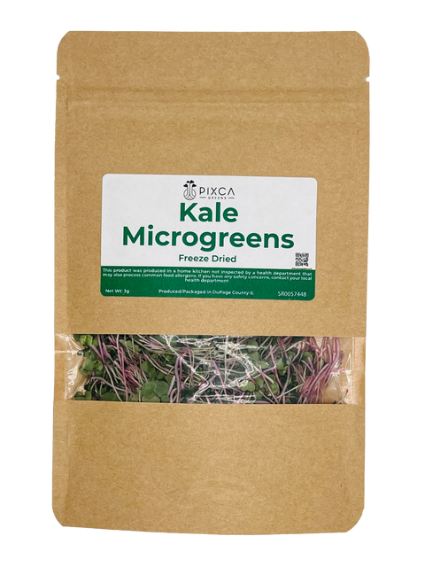 Freeze Dried Kale Microgreens - Pixca Greens