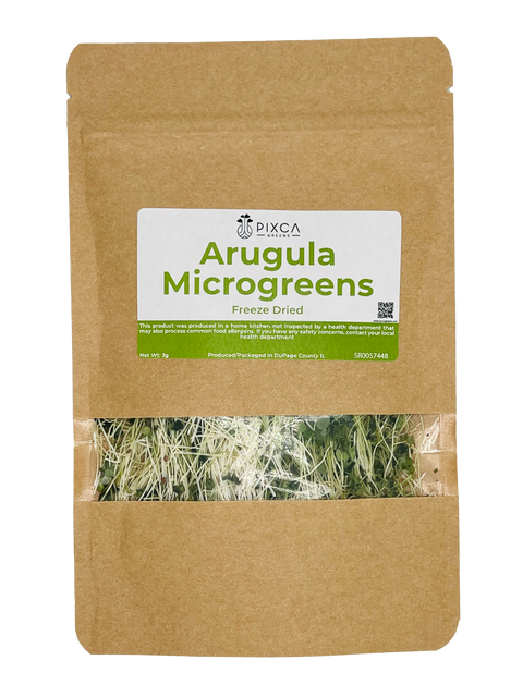 Freeze Dried Arugula Microgreens - Pixca Greens